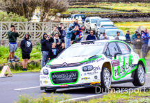 Alexey Lukyanyuk «vuela» con el Skoda en Lanzarote y gana su primer rallye del CCRA
